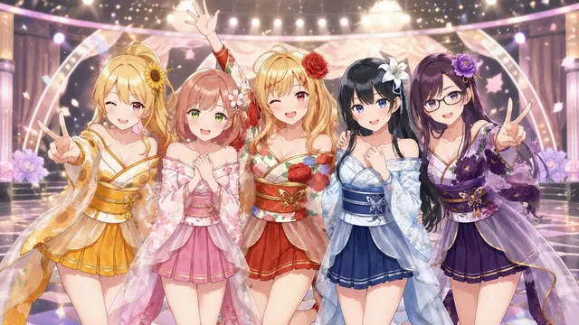 華蝶風月メンバー TikTok LIVE配信